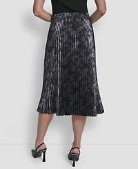 Dkny Women's Pleat Detail Midi Skirt