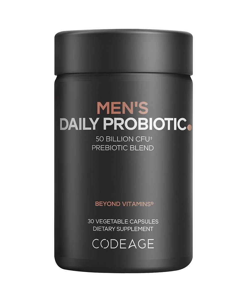 Codeage Men s Daily Probiotic Supplement