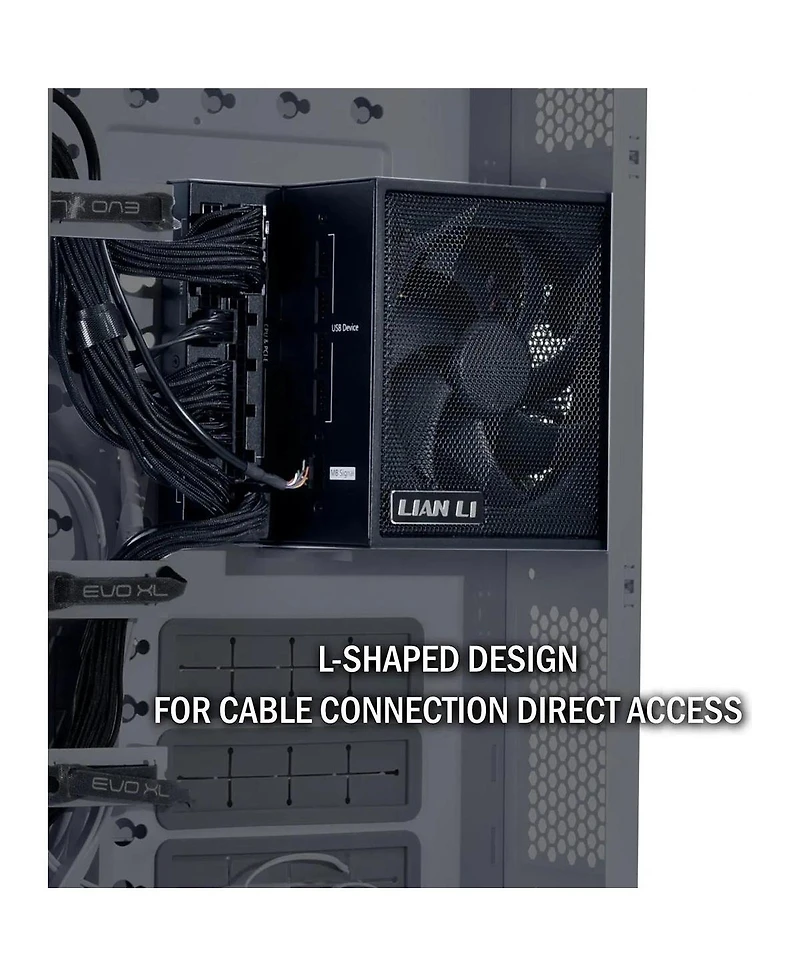 Lian-Li EG0850 850W 80+ Platinum Certified Fully Modular Atx Power Supply Unit