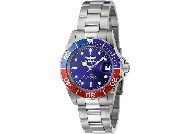 Invicta Men's 5053 Pro Diver Automatic 3 Hand Blue Dial Watch