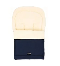 Cover Baby Baby Cover 0-3 Years Scandinavian Organic Wool Adjustable Footmuff in Navy