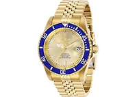Invicta Men's Pro Diver Automatic 3 Hand Champagne Dial Watch