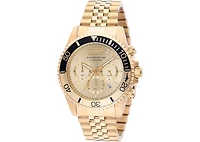 Invicta Men's 48118 Pro Diver Quartz Chronograph Gold Dial Watch