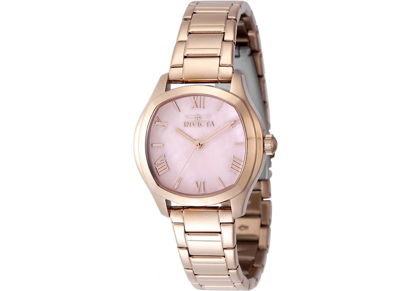 Invicta Women's 48240 Wildflower Quartz 3 Hand Pink Dial Watch