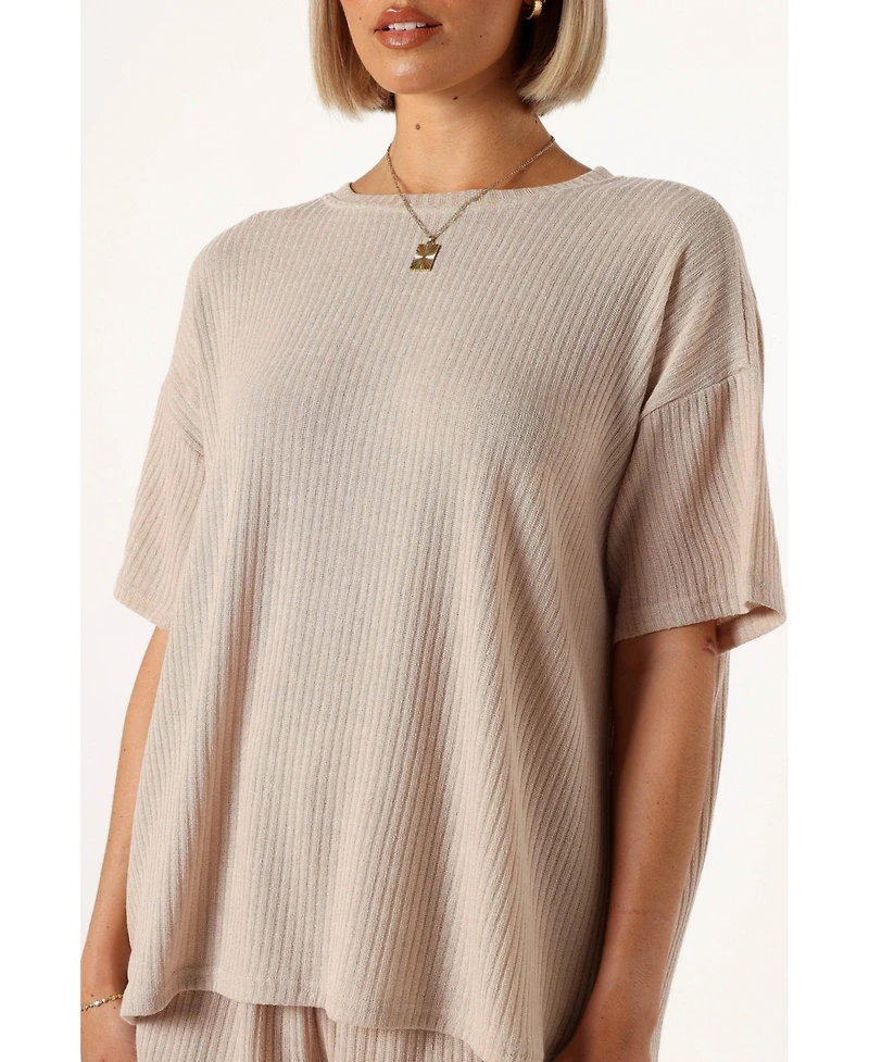 Petal and Pup Women's Granger Knit Short Set