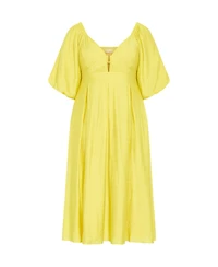 City Chic Plus Shae V Neck Dress