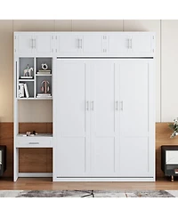 Streamdale Furniture Murphy Bed with Desk & Storage