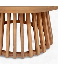 Streamdale Furniture Acacia Wood Patio Coffee Table