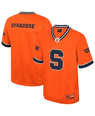 Colosseum Men's Orange Syracuse Nothing But The Hits Football Jersey