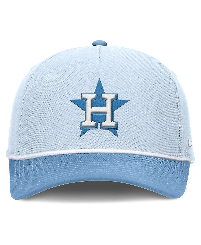 Nike Men's Light Blue Houston Astros Rise Dri-Fit Adjustable Hat