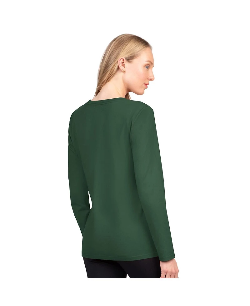 G-iii 4Her by Carl Banks Women's Green Bay Packers Best Play Long Sleeve T-Shirt