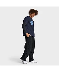 Jordan Men's Navy North Carolina Tar Heels 2025 Sideline Coach Performance Long Sleeve T-Shirt
