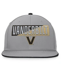 Fanatics Men's Gray Vanderbilt Commodores Duo Snapback Hat