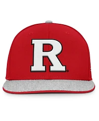 Fanatics Men's Scarlet Rutgers Scarlet Knights Loden Snapback Hat