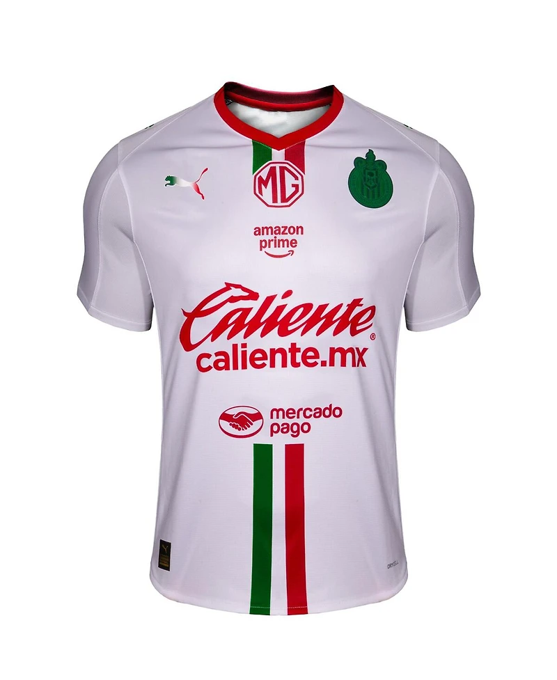 Puma Men's White Chivas 2025/26 Away Replica Jersey