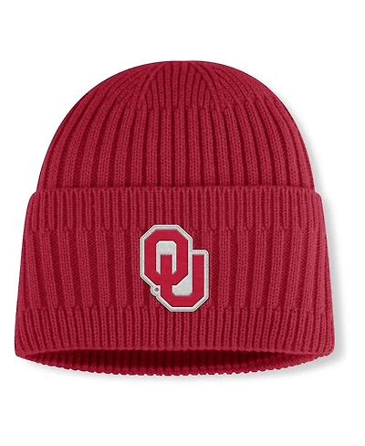 Fanatics Men's Crimson Oklahoma Sooners Revery Cuffed Knit Hat