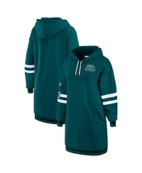 Wear by Erin Andrews Women's Midnight Green Philadelphia Eagles Hoodie Dress