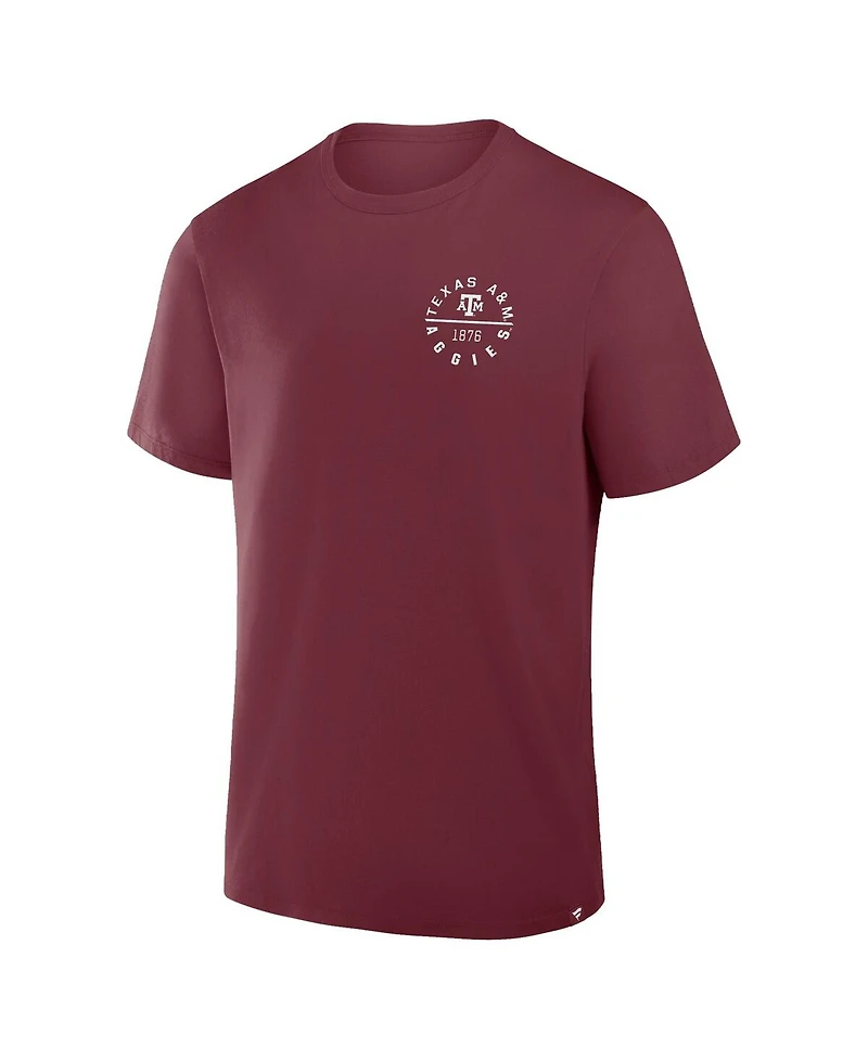 Fanatics Men's Maroon Texas A M Aggies Fastbreak T-Shirt