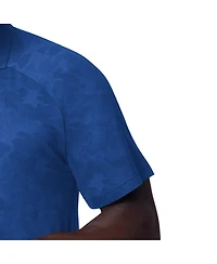 Msx by Michael Strahan Men's Royal Buffalo Bills Baseline Raglan Polo Shirt