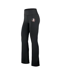 Fanatics Women's Black Florida State Seminoles Training Camp Maxed Out Flare Leggings