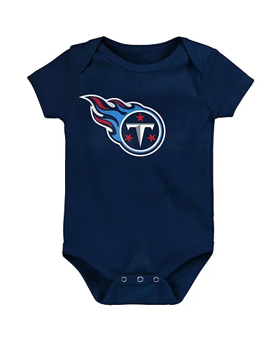 Outerstuff Baby Boys and Girls Navy Tennessee Titans Team Logo Bodysuit