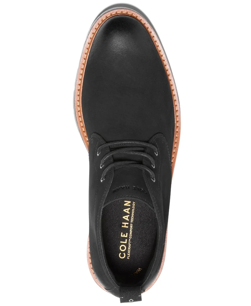 Cole Haan Men's Chamberlin Grand Chukka Lug Sole Boots