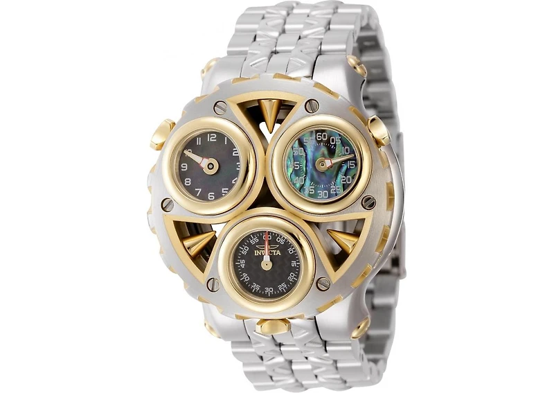 Invicta Men's 44593 Cerberus Quartz Multifunction Black, Blue, Green Dial Watch