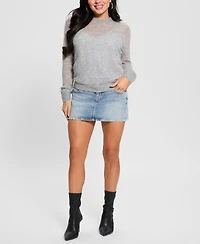 Guess Women's Nani Denim Mini Skirt
