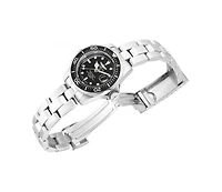 Invicta Women's 8939 Pro Diver Quartz 3 Hand Black Dial Watch