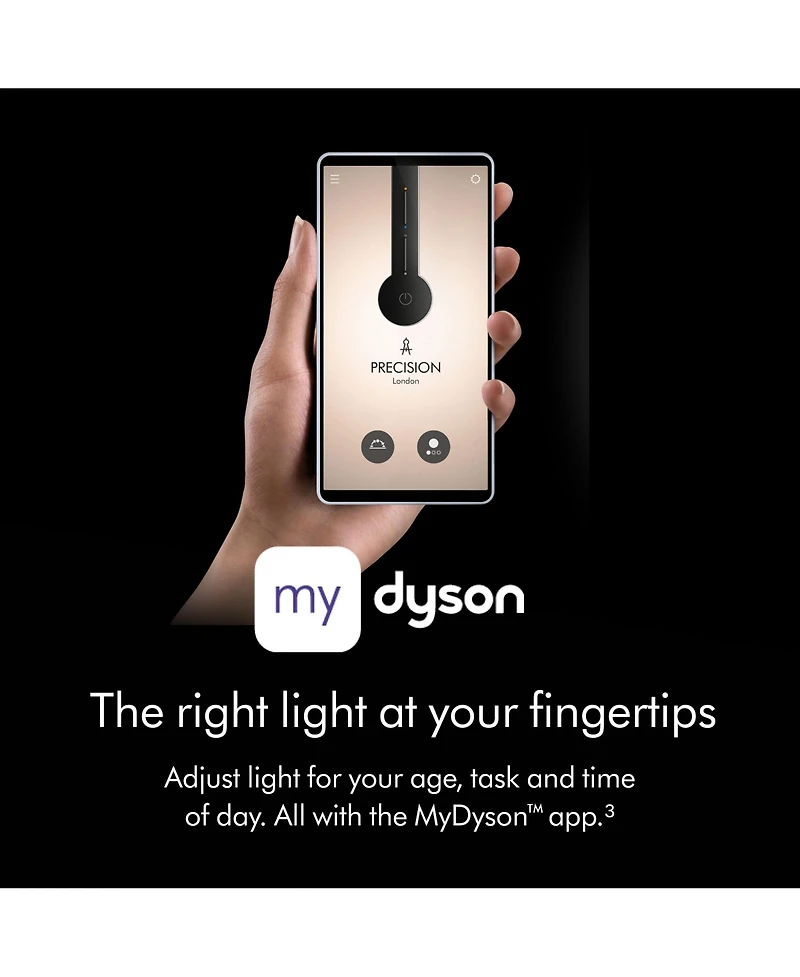 Dyson Solarcycle Morph Desk Light | Black