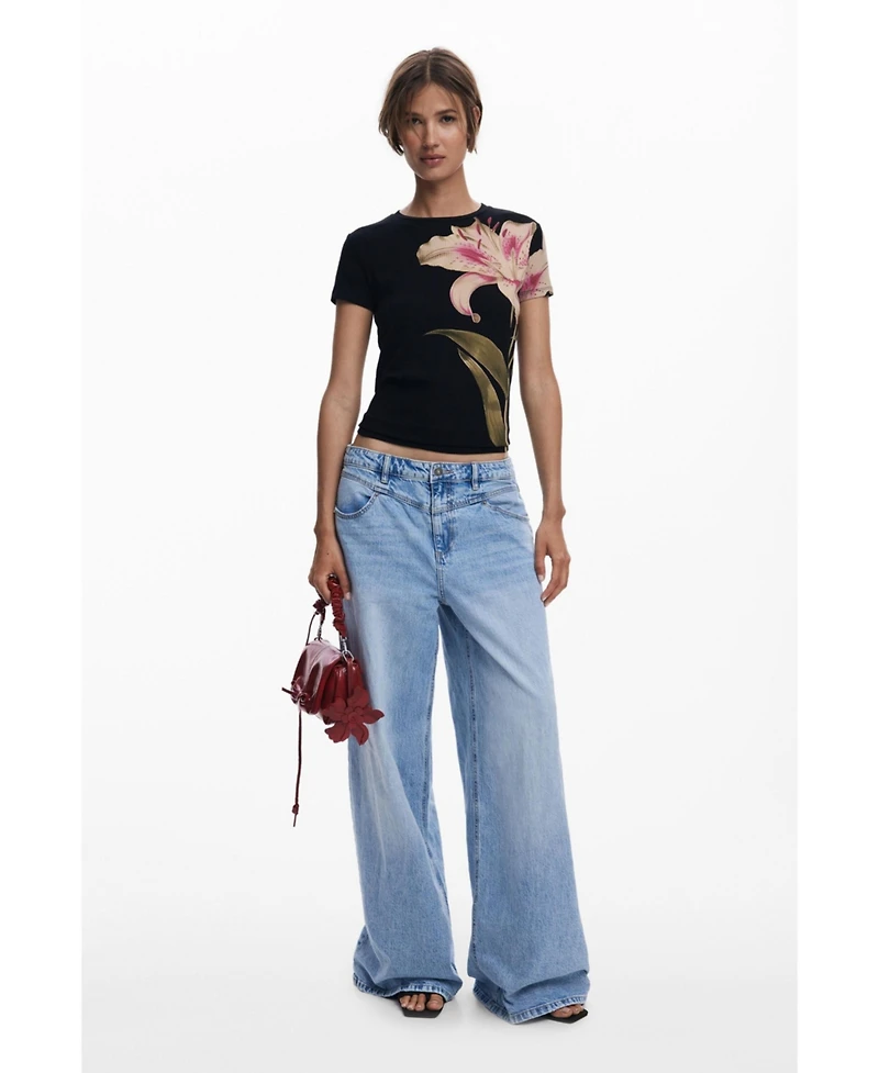 Desigual Women's Orchid short-sleeve T-shirt