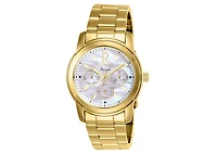 Invicta Women's 0465 Angel Quartz Chronograph White Dial Watch