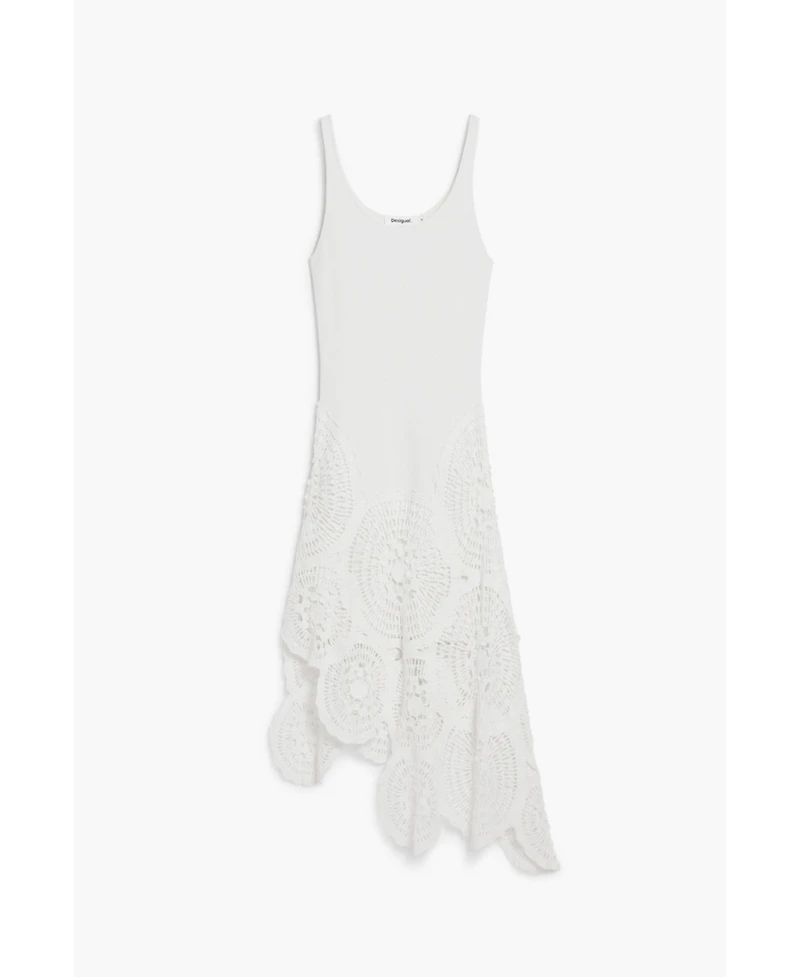 Desigual Women's Crochet midi dress