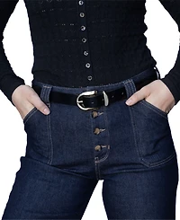 Sanctuary Women's All Day Leather Belt