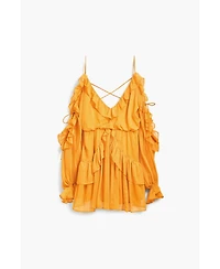 Desigual Women's Ruffled mini dress