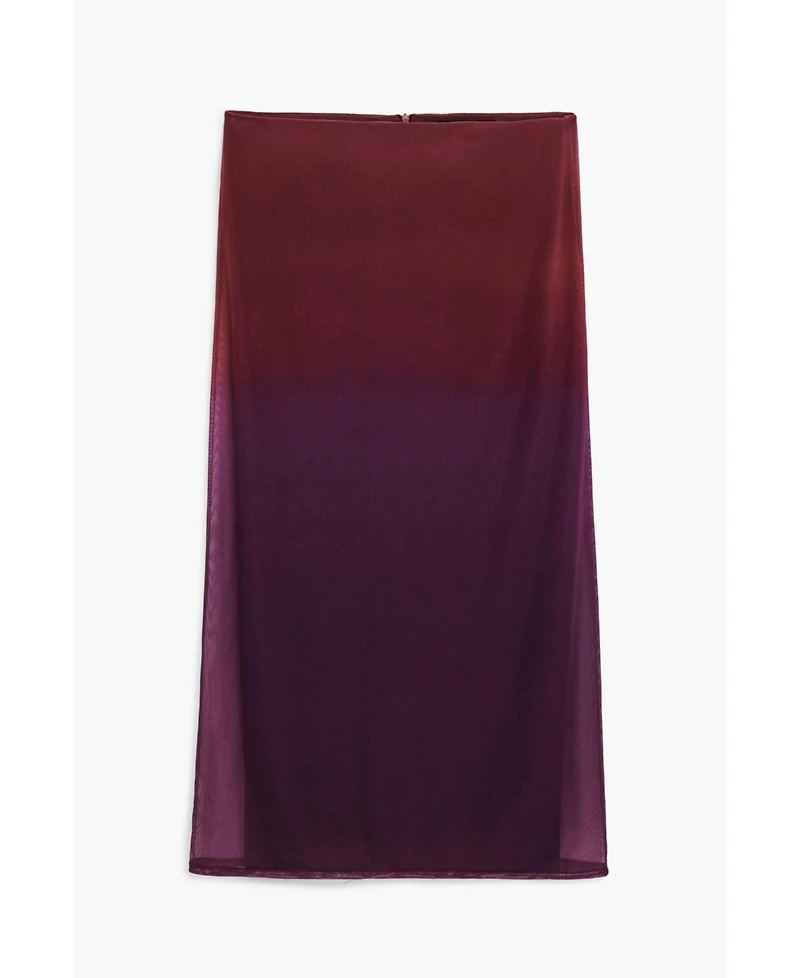 Desigual Women's Gradient flowy skirt