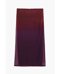 Desigual Women's Gradient flowy skirt