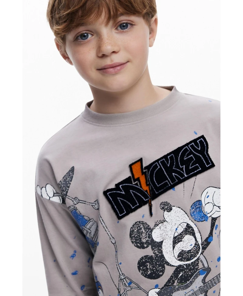 Desigual Boys Boys's Mickey World Tour T-shirt