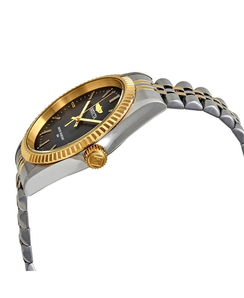 Invicta Men's 29377 Specialty Quartz 3 Hand Charcoal Dial Watch