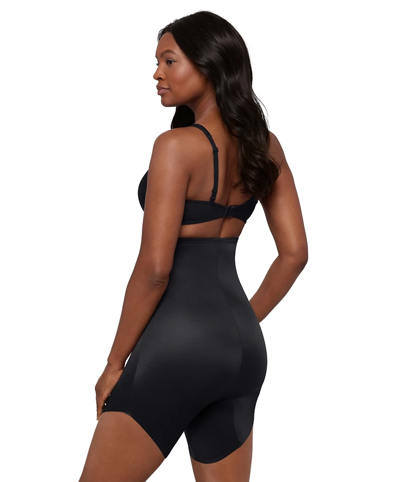 Miraclesuit Women's Showstopped Slanted Hem Shaping High-Waist Shorts