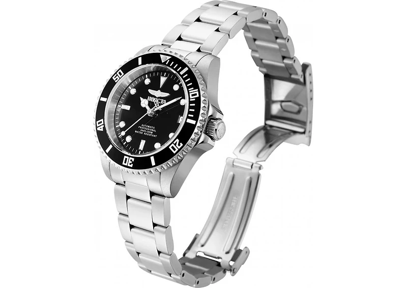 Invicta Women's 35705 Pro Diver Automatic 3 Hand Black Dial Watch