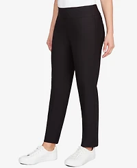 Ruby Rd. Petite Smooth Silky Tech Knit Ankle Pants