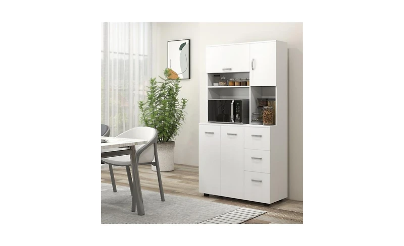 Slickblue Stylish Kitchen Storage Cabinet and Kitchen Cabinet for Organized Cooking Spaces