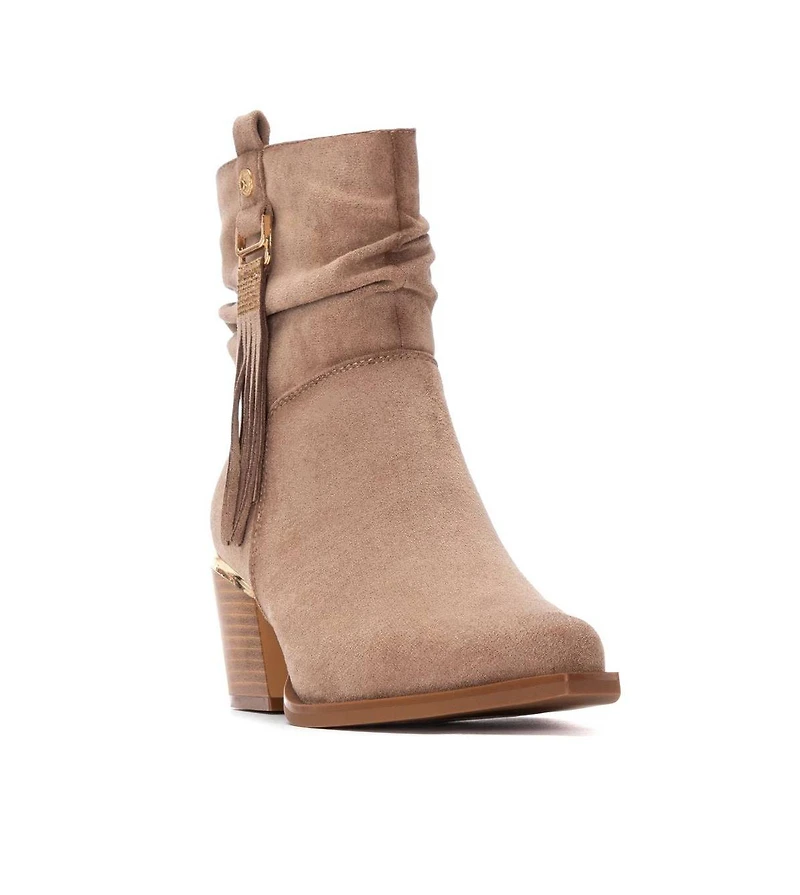 Xti Women's Suede Italian Western Booties By