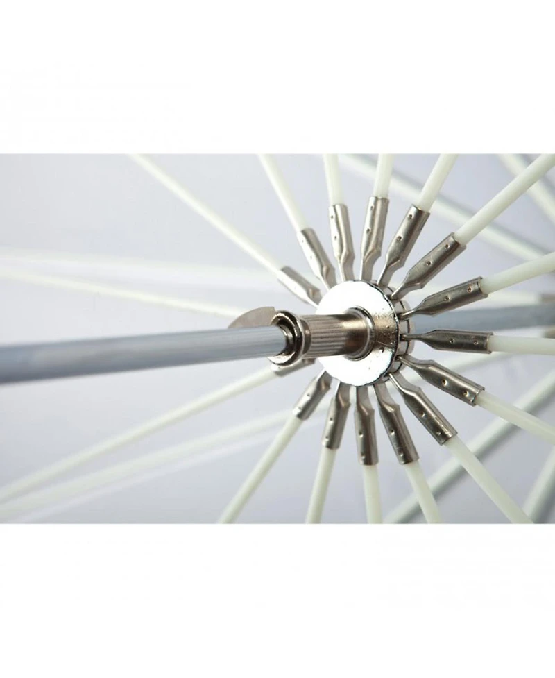 Westcott 7' White Diffusion Parabolic Umbrella