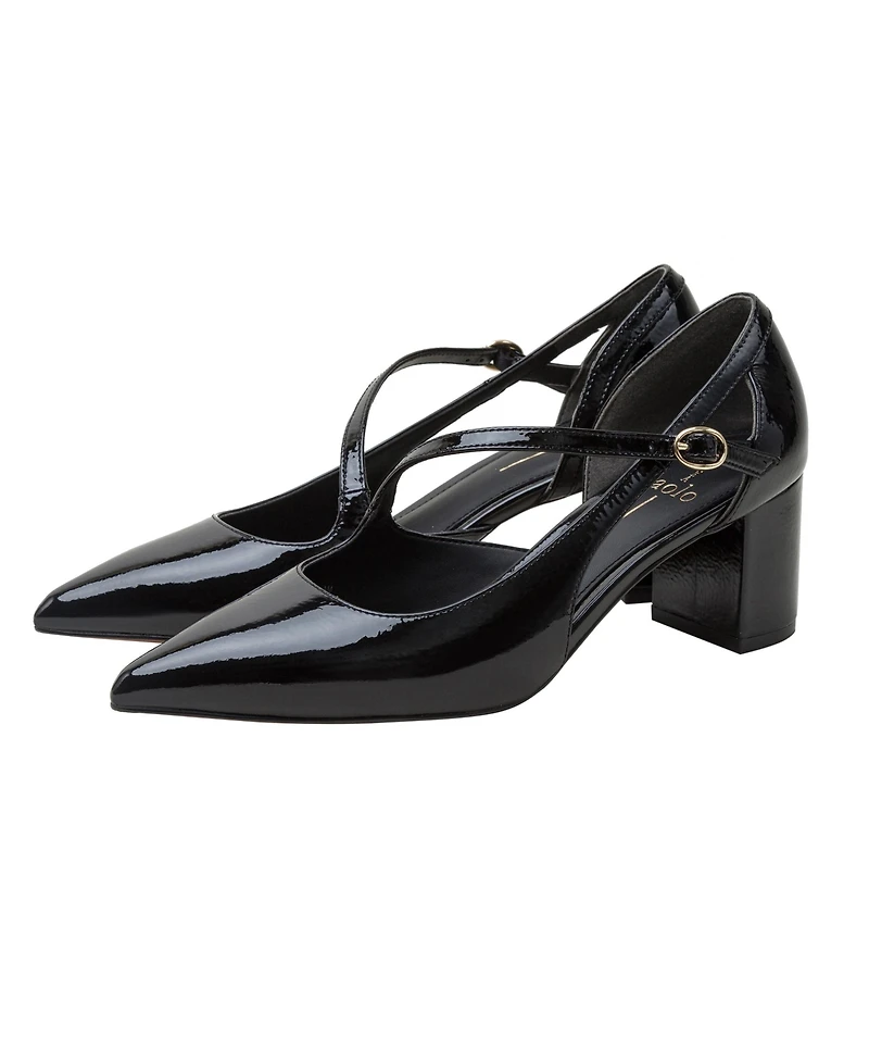 Biondy | Mid-Height Block Heel Pumps