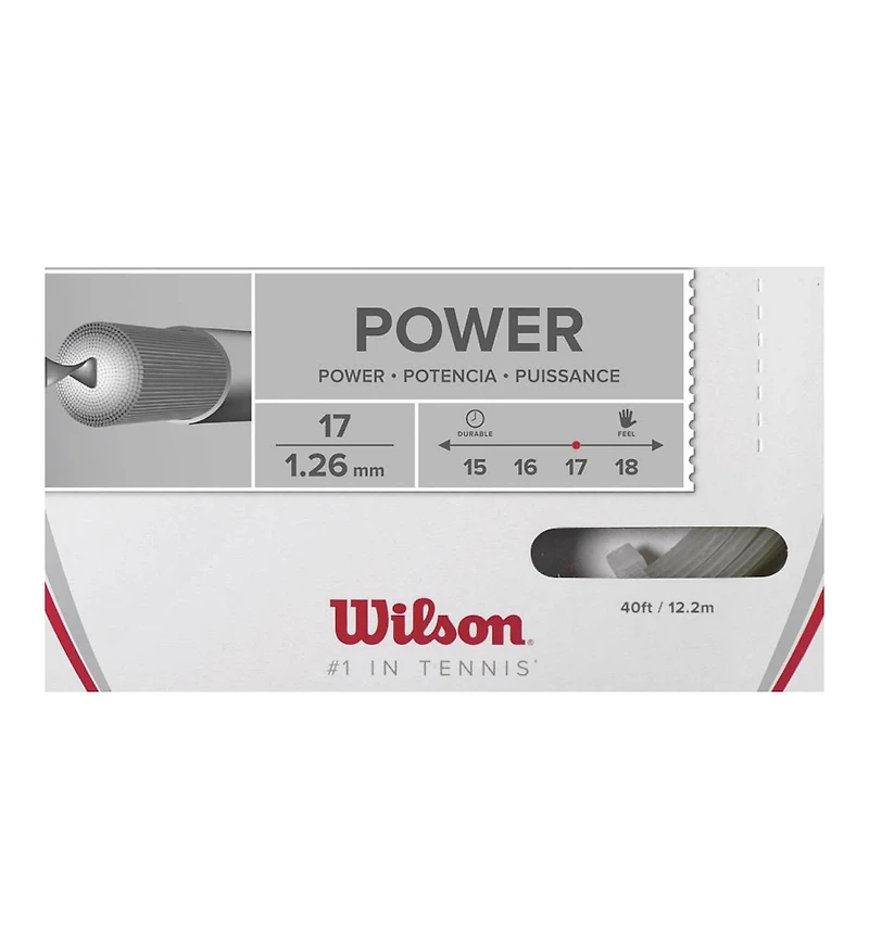 Wilson Nxt Power 17g Tennis String