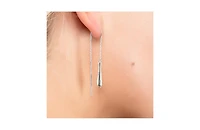 Lucy Quartermaine Feeder Drop Earrings with Bridge