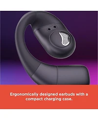 RadioShack Live Sound Bluetooth Earbuds, 8H Playtime, Enhanced Bass, Black 3304397