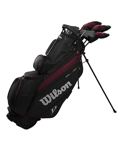 Wilson Deep Red Tour Right Hand Mens Carry Complete Golf Set